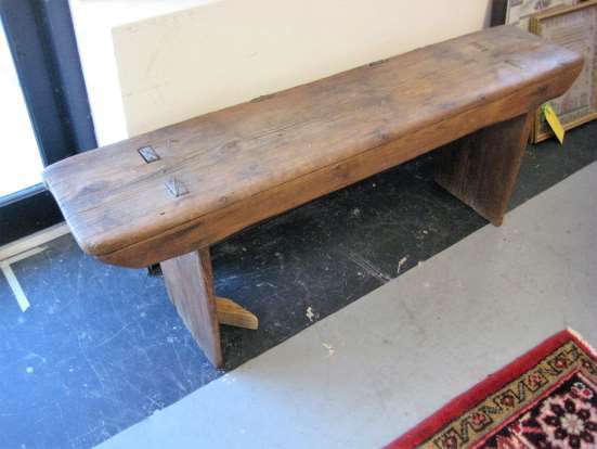 Country Primitive Long Bench