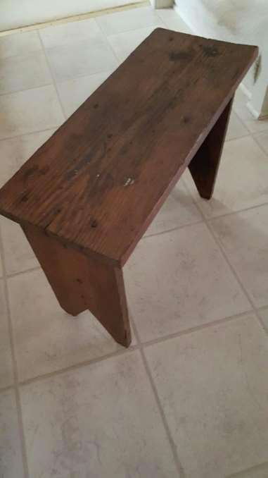 Southern Yellow Pine Wooden Bench