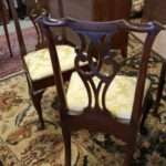 Robert Walker Chippendale side chairs